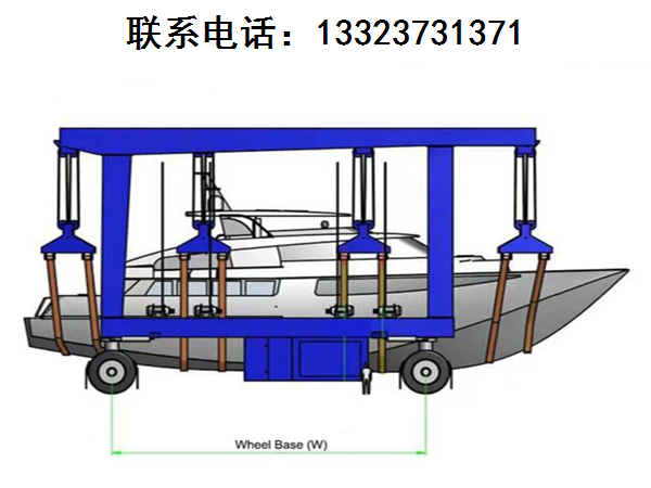 山东烟台轮胎游艇吊生产厂家游艇轮胎吊需要铺轨道吗